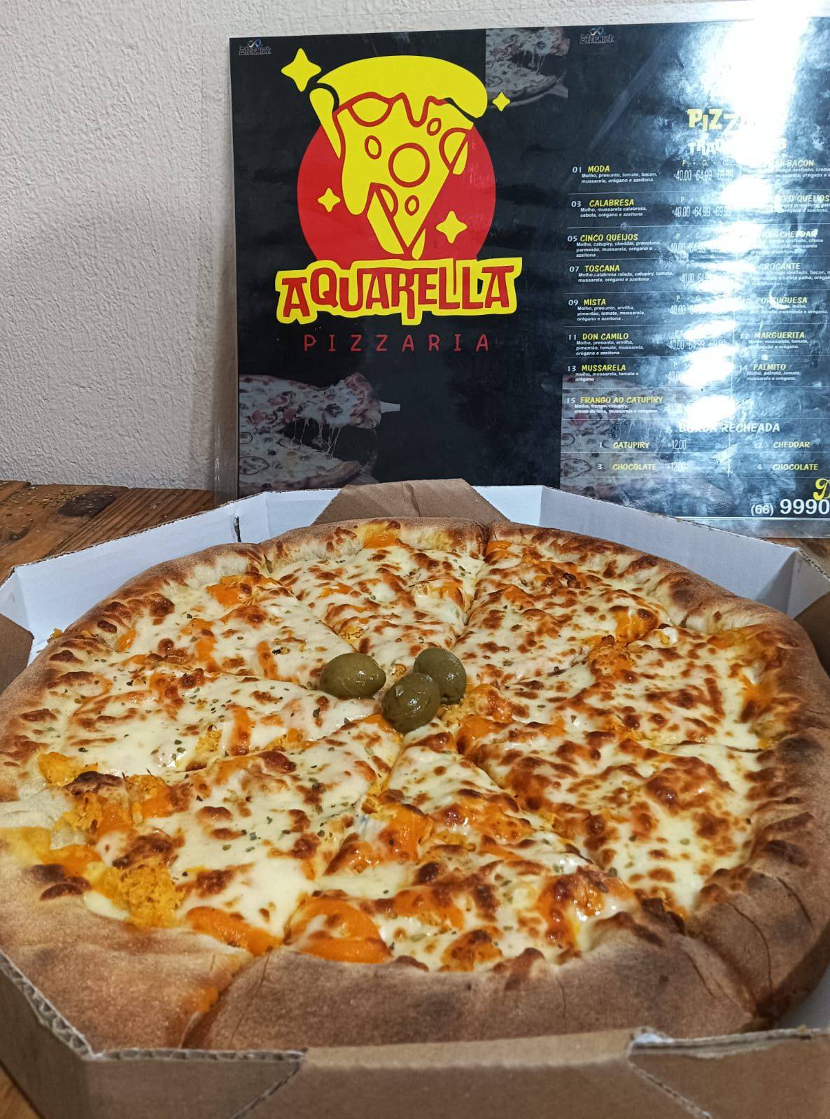 pizzaria aquarella меню