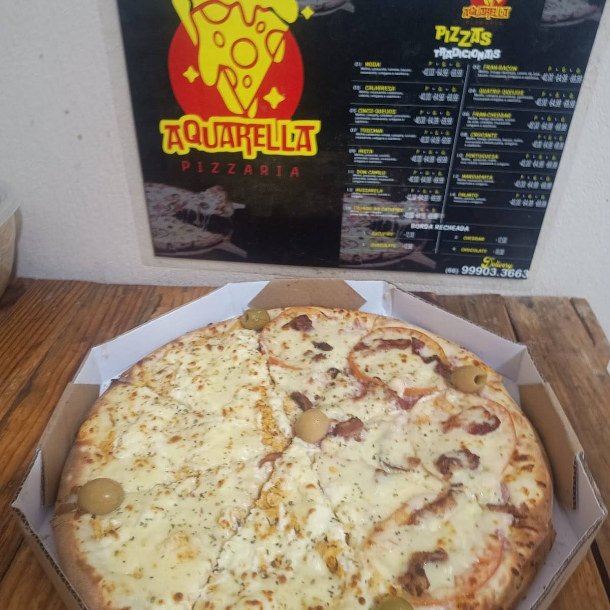 pizzaria aquarella меню