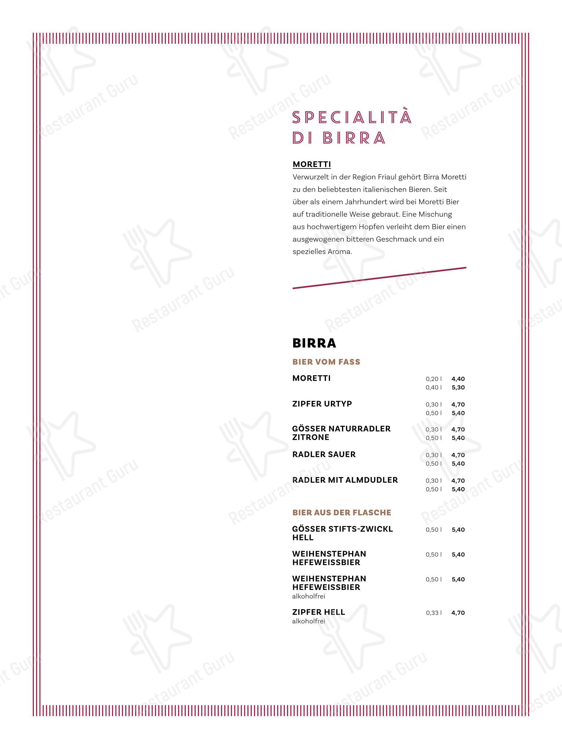 Меню десерта SURACE Ristorante LentiaCity - Детское