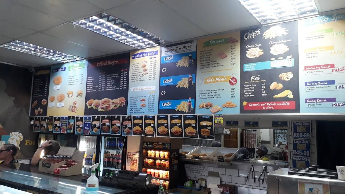 Fat Cake City Rustenburg меню