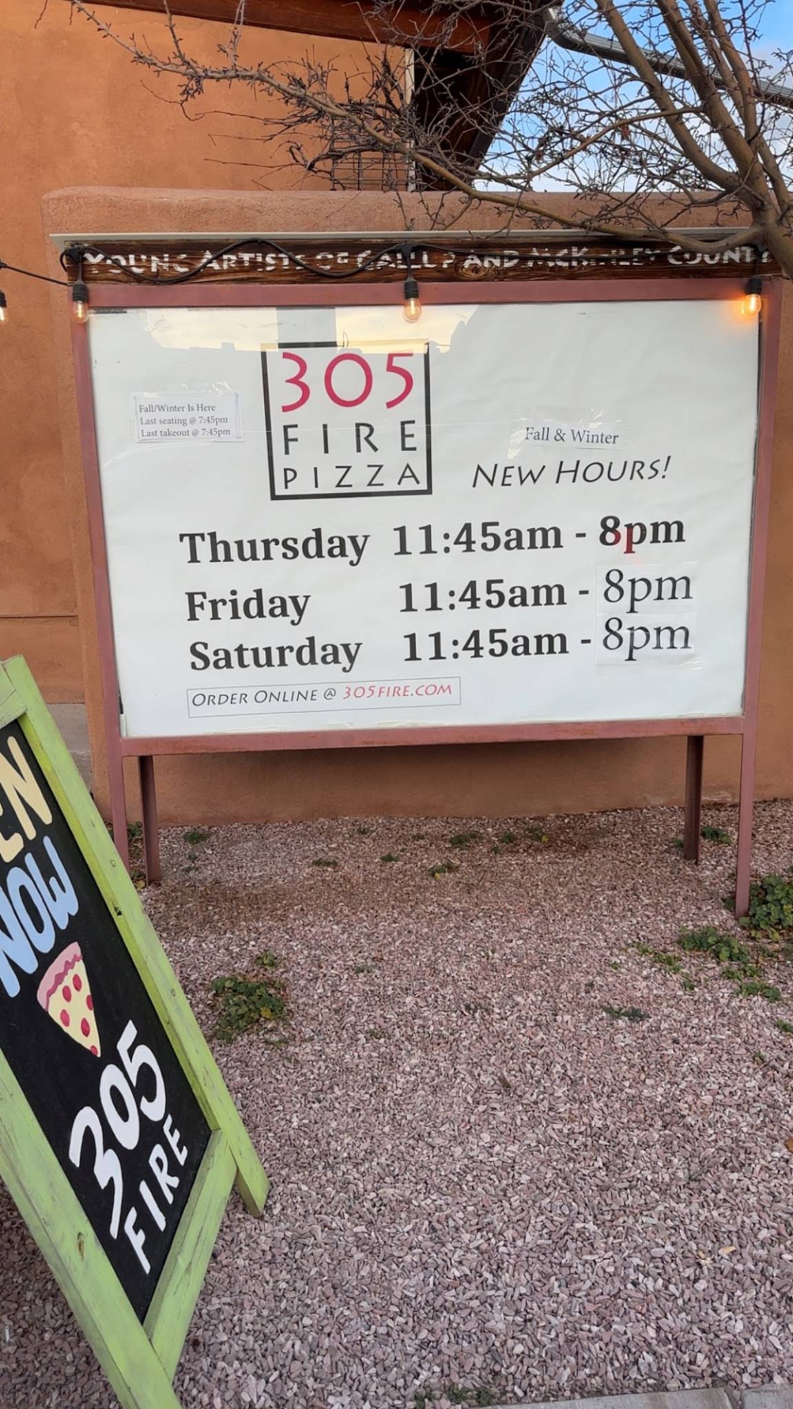 305 Fire Pizza меню