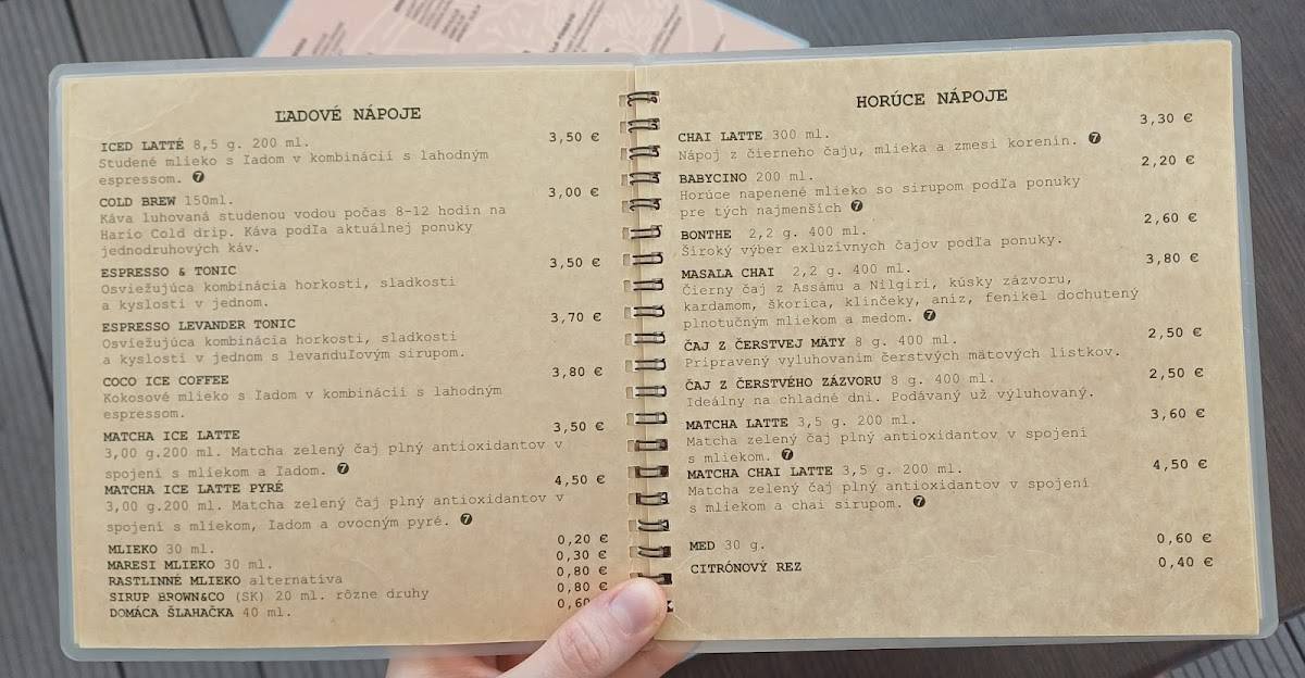 ABOUT BISTRO&COFFEE меню