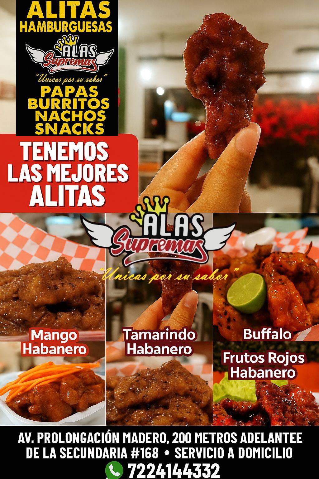 ALITAS SUPREMAS меню