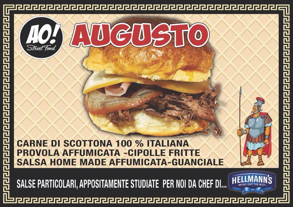 AO StreetFood Rome меню
