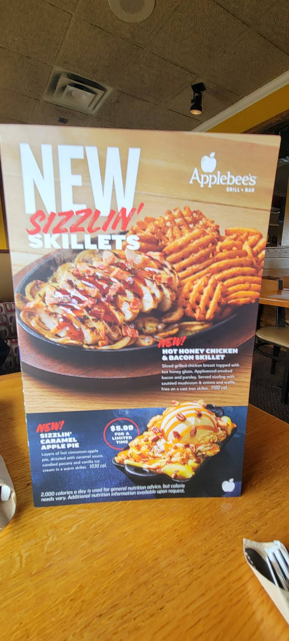 Applebee's Grill + Bar меню