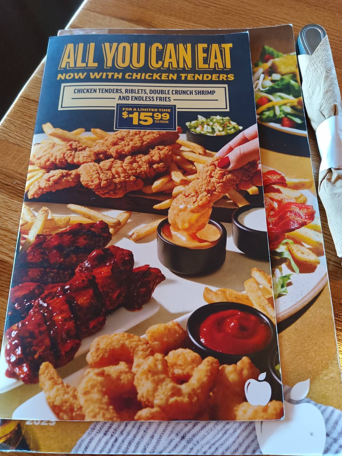 Applebee's Grill + Bar меню