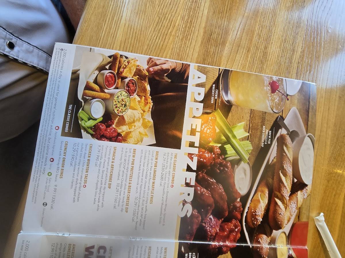 Applebee's Grill + Bar меню