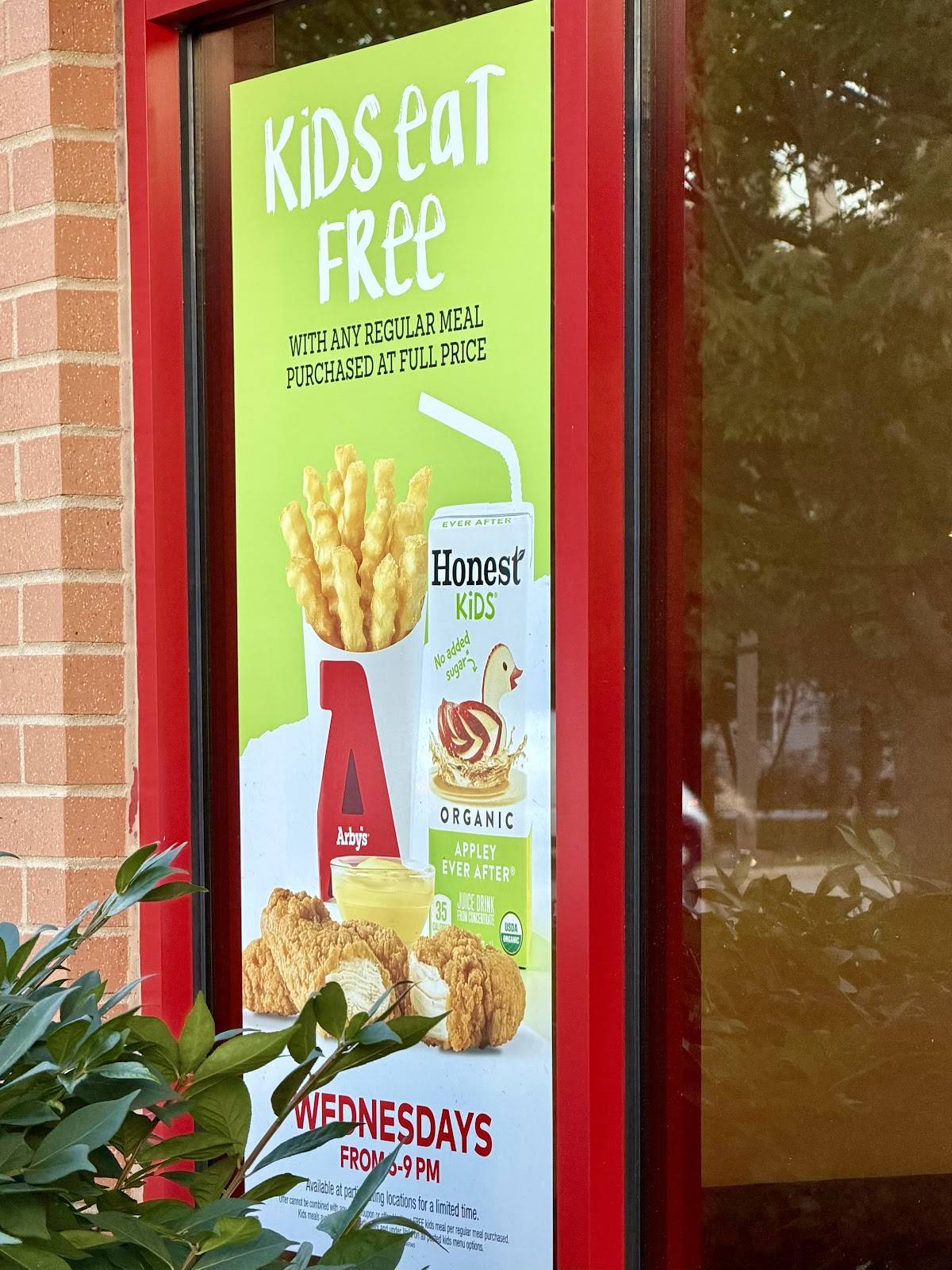Arby's меню