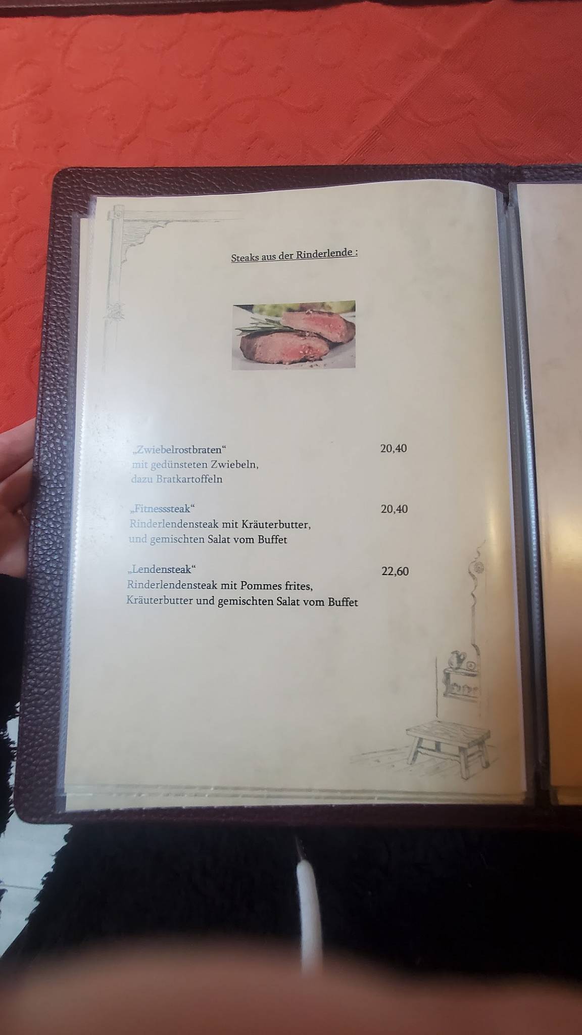 Bärnstubn меню