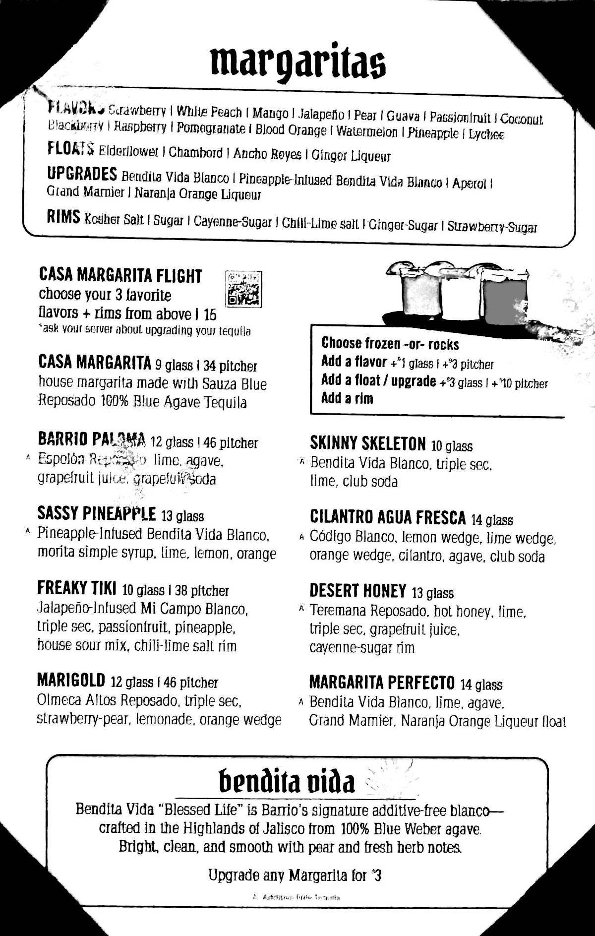 Barrio Tacos Gateway меню