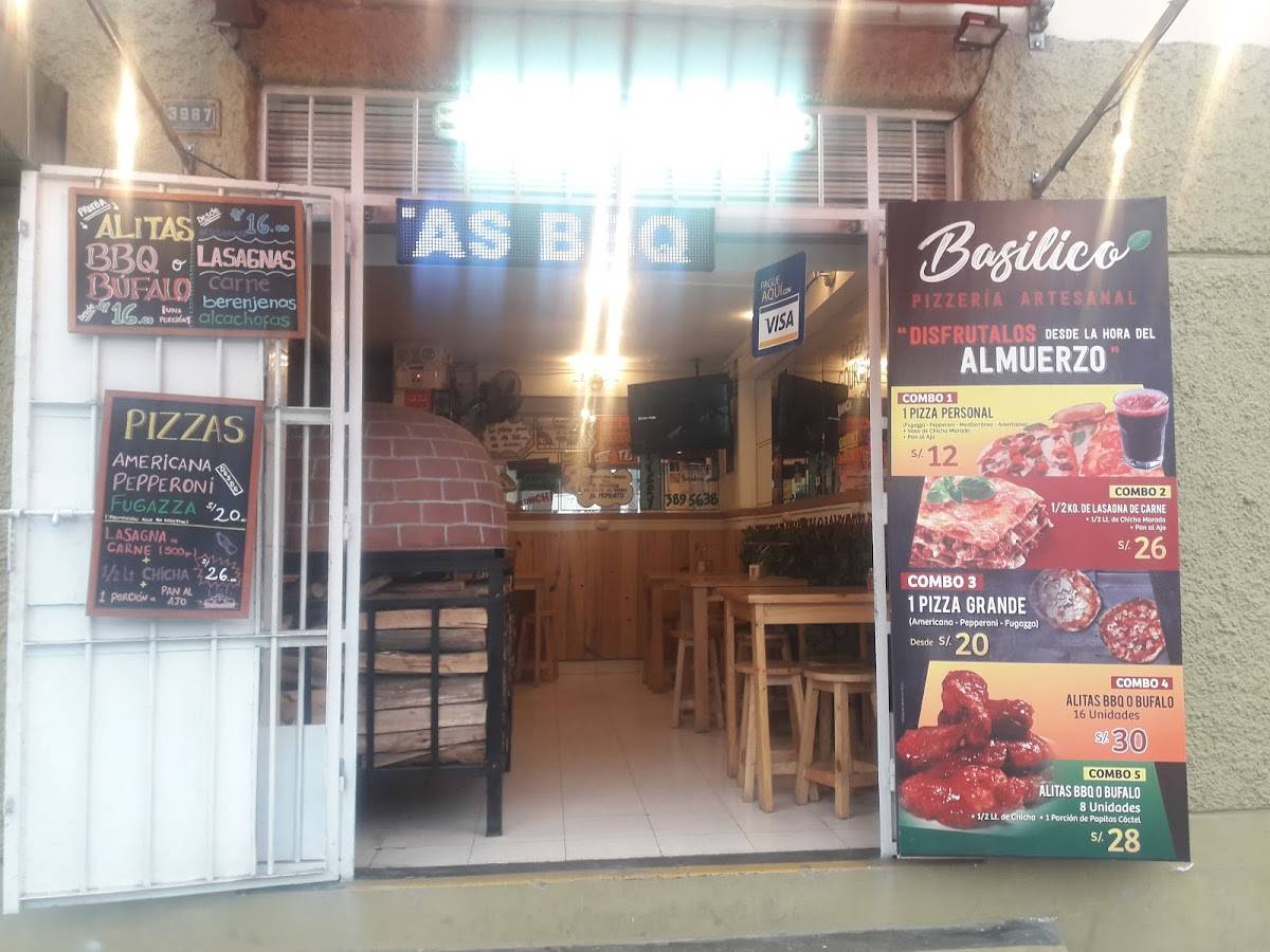 Basilico меню