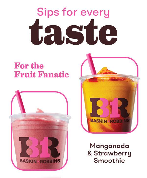 Baskin-Robbins меню