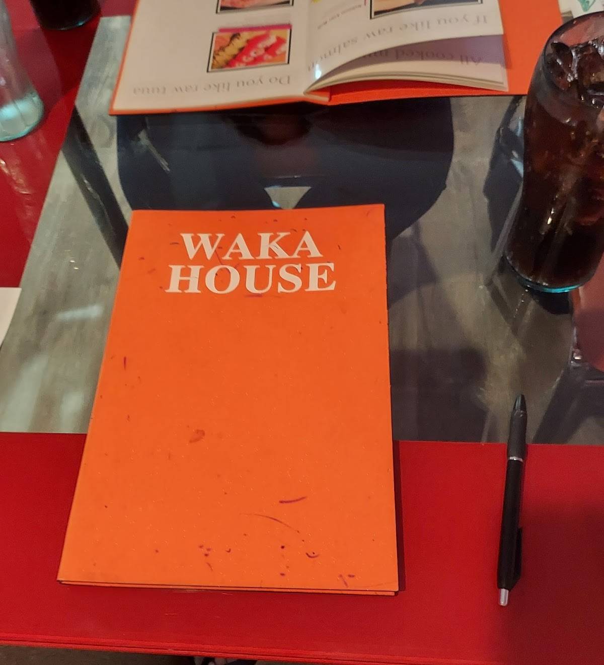 Waka House меню