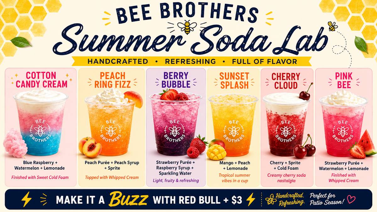 Bee Brothers меню