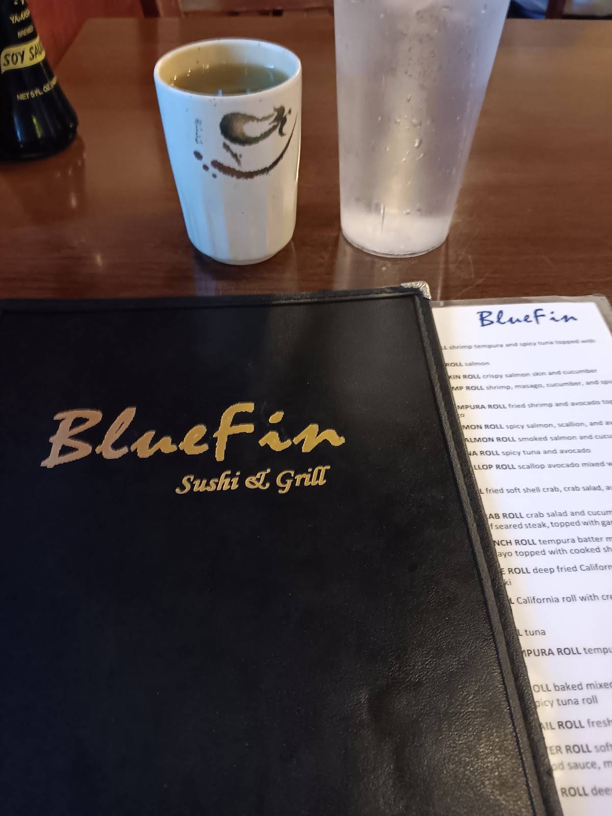 Blue Fin Restaurant меню