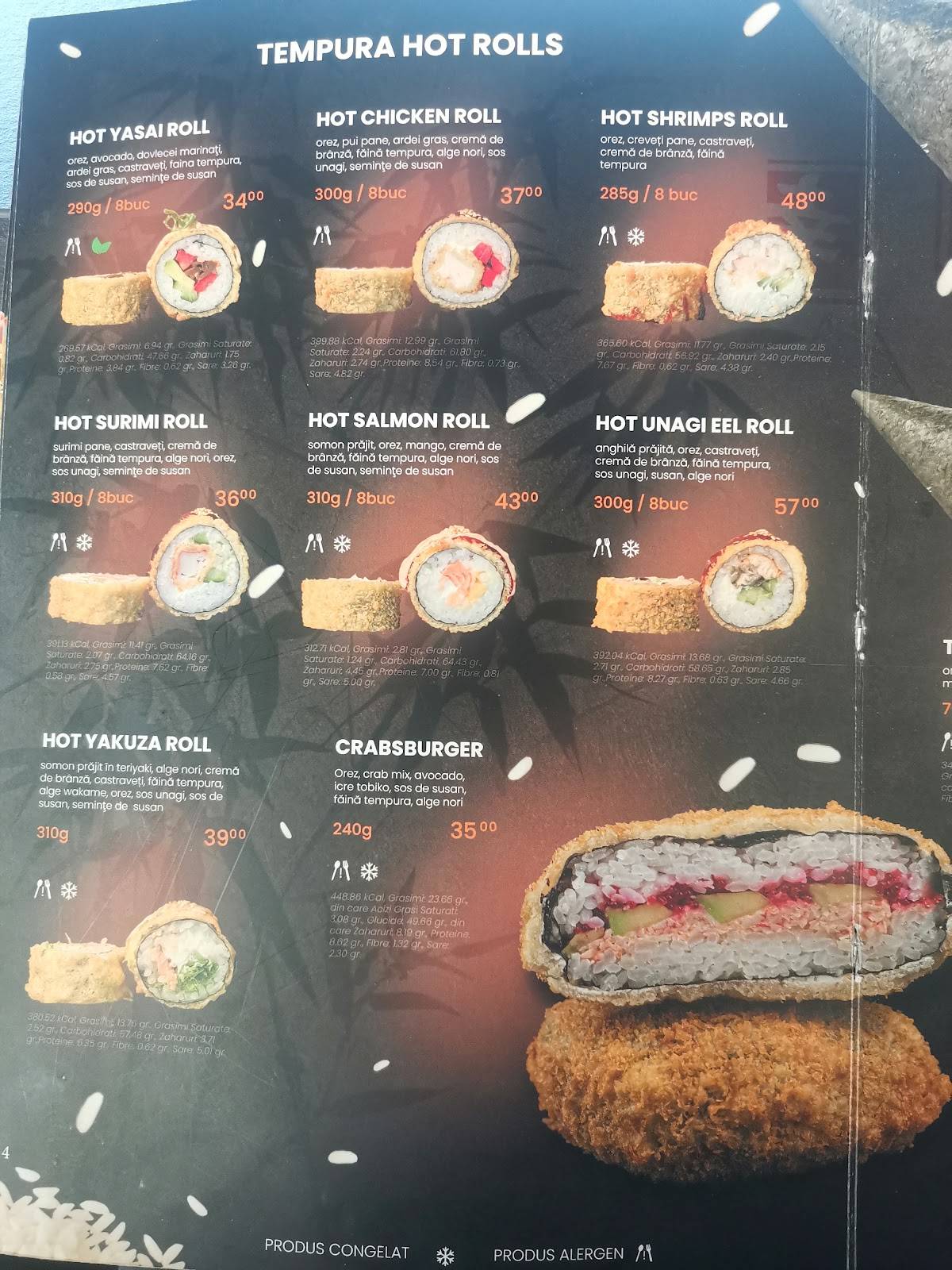 Sumeshi меню