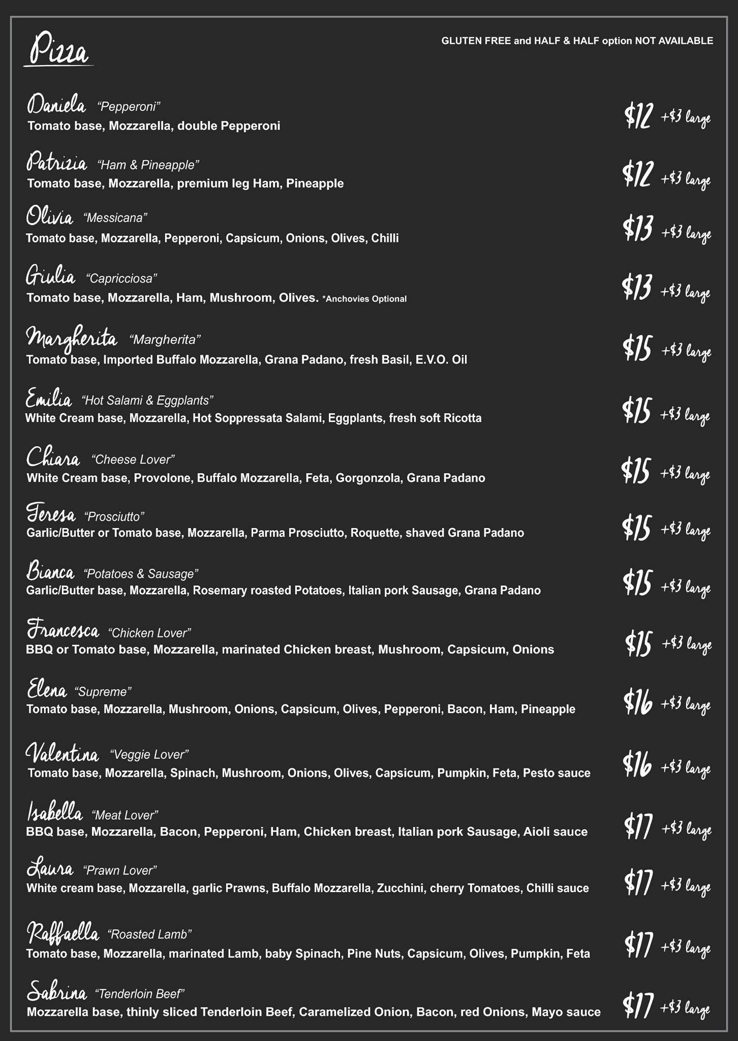 Buonissimo Gelato меню