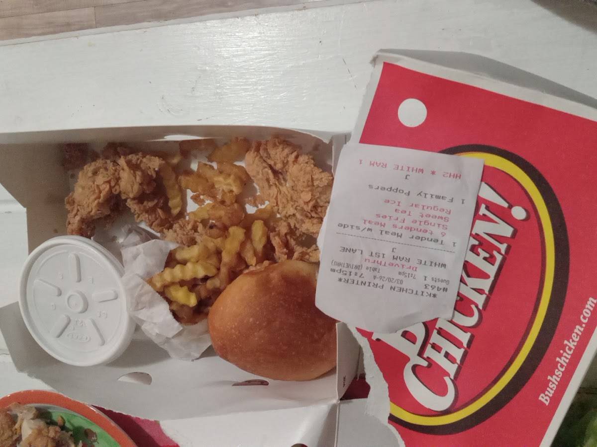 Bush's Chicken-Temple меню