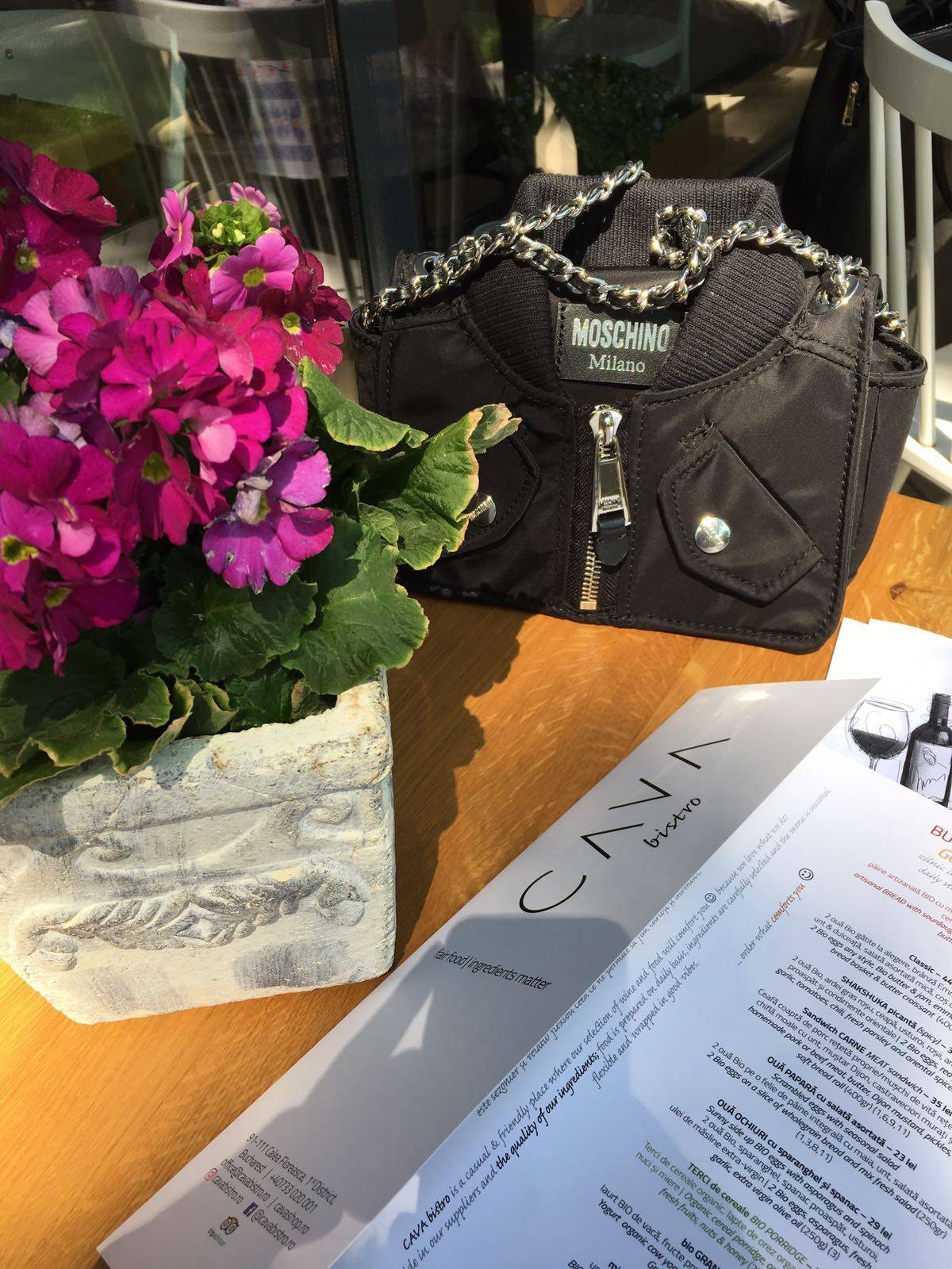 Cava Bistro меню
