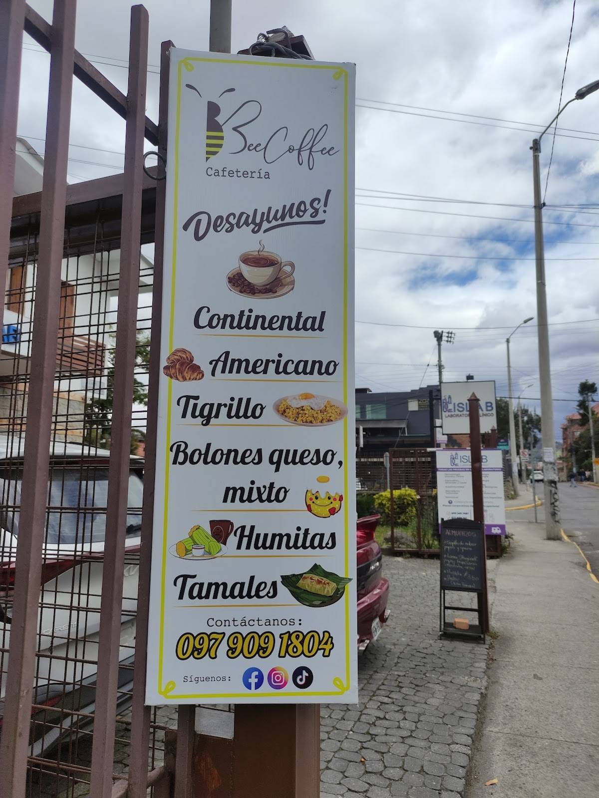 Bee Coffee меню