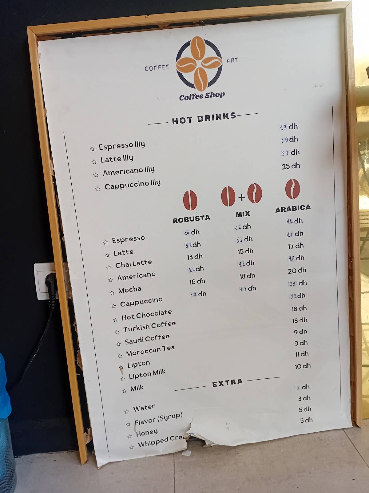 Café Illy меню