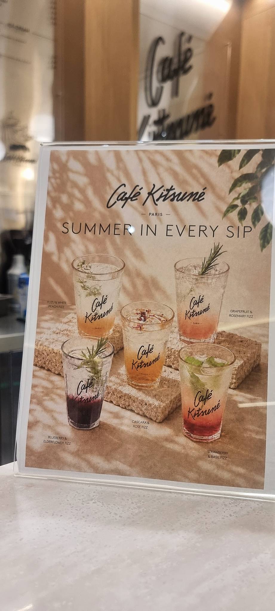 Café Kitsuné - Riffa меню