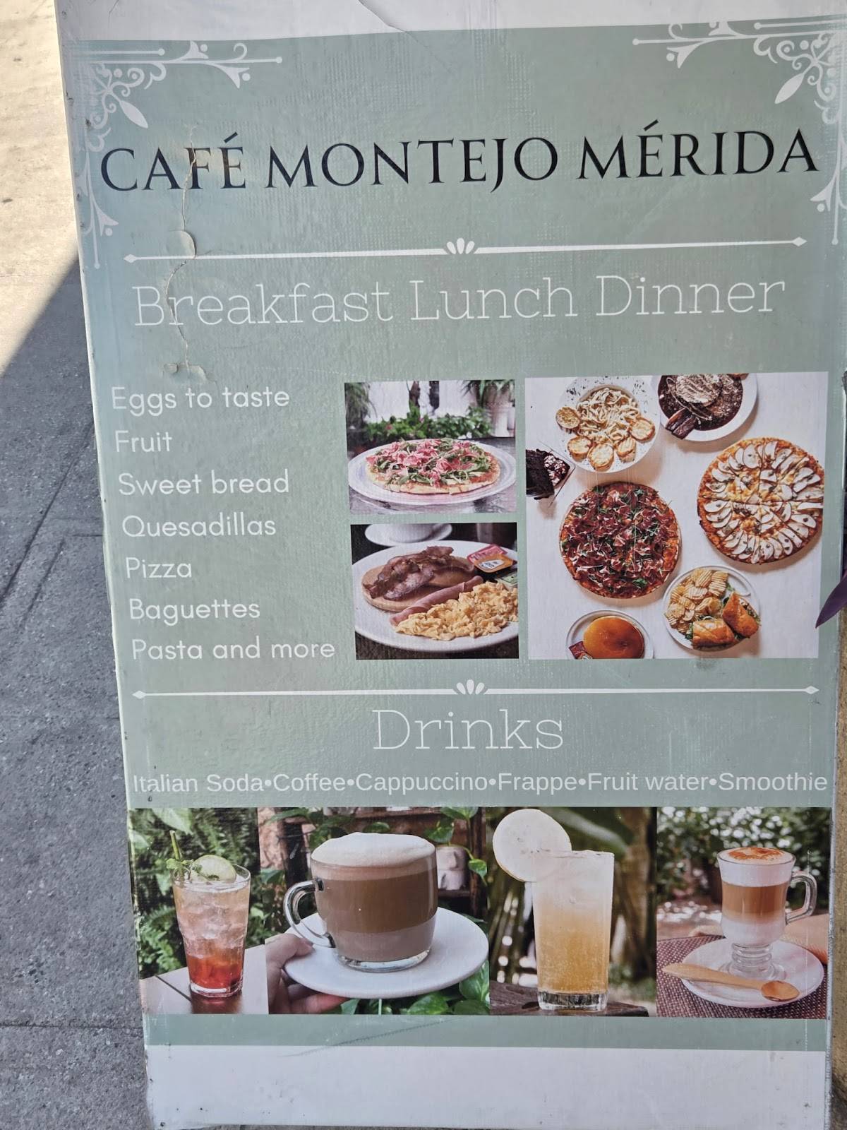 Café Montejo меню