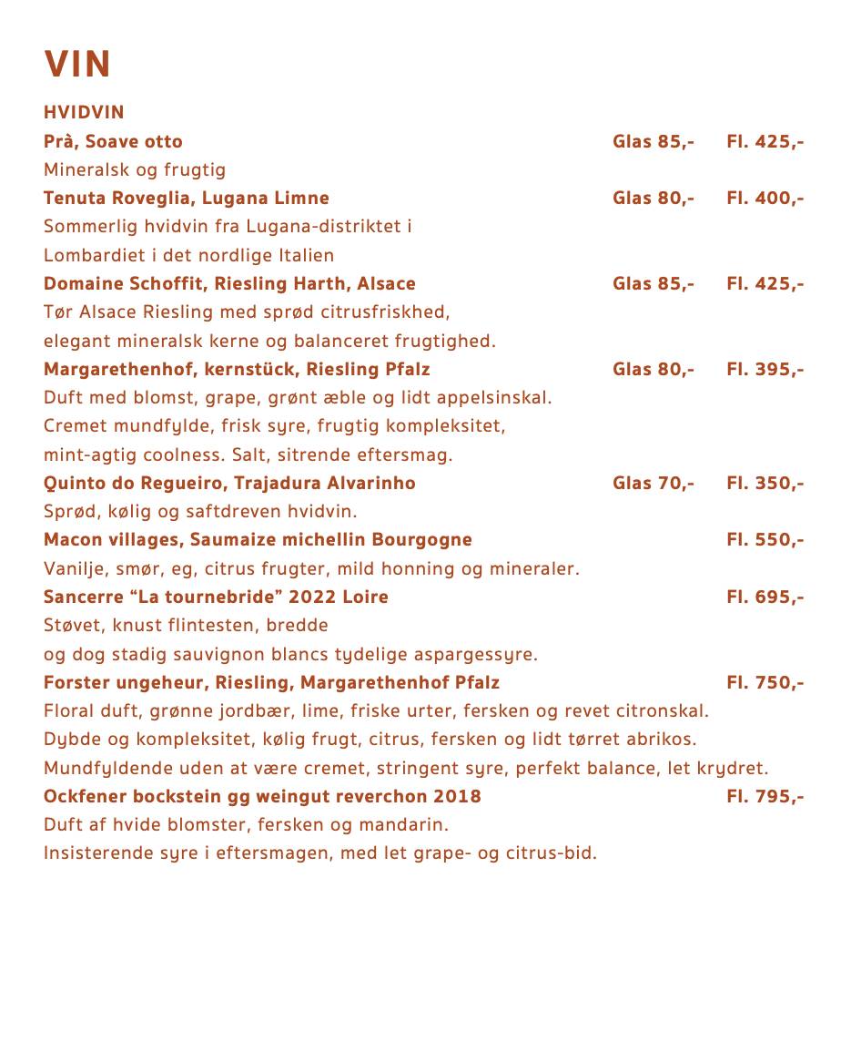 Cafe RöD меню
