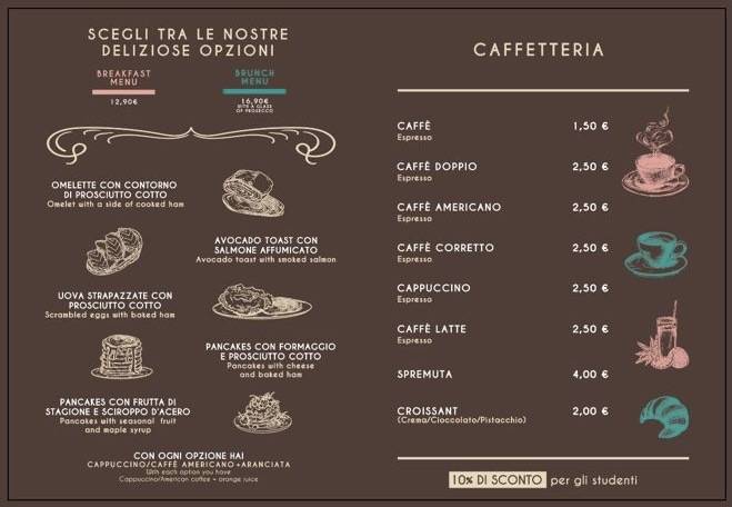 Cafè Santini меню