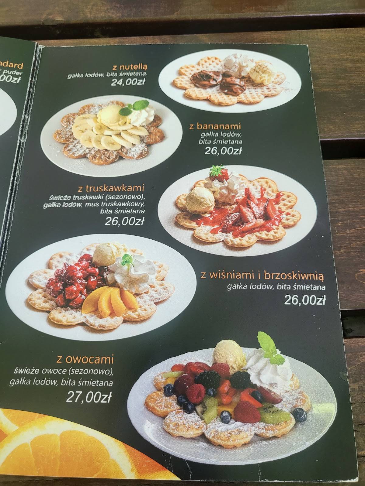 Cafe Słodka меню