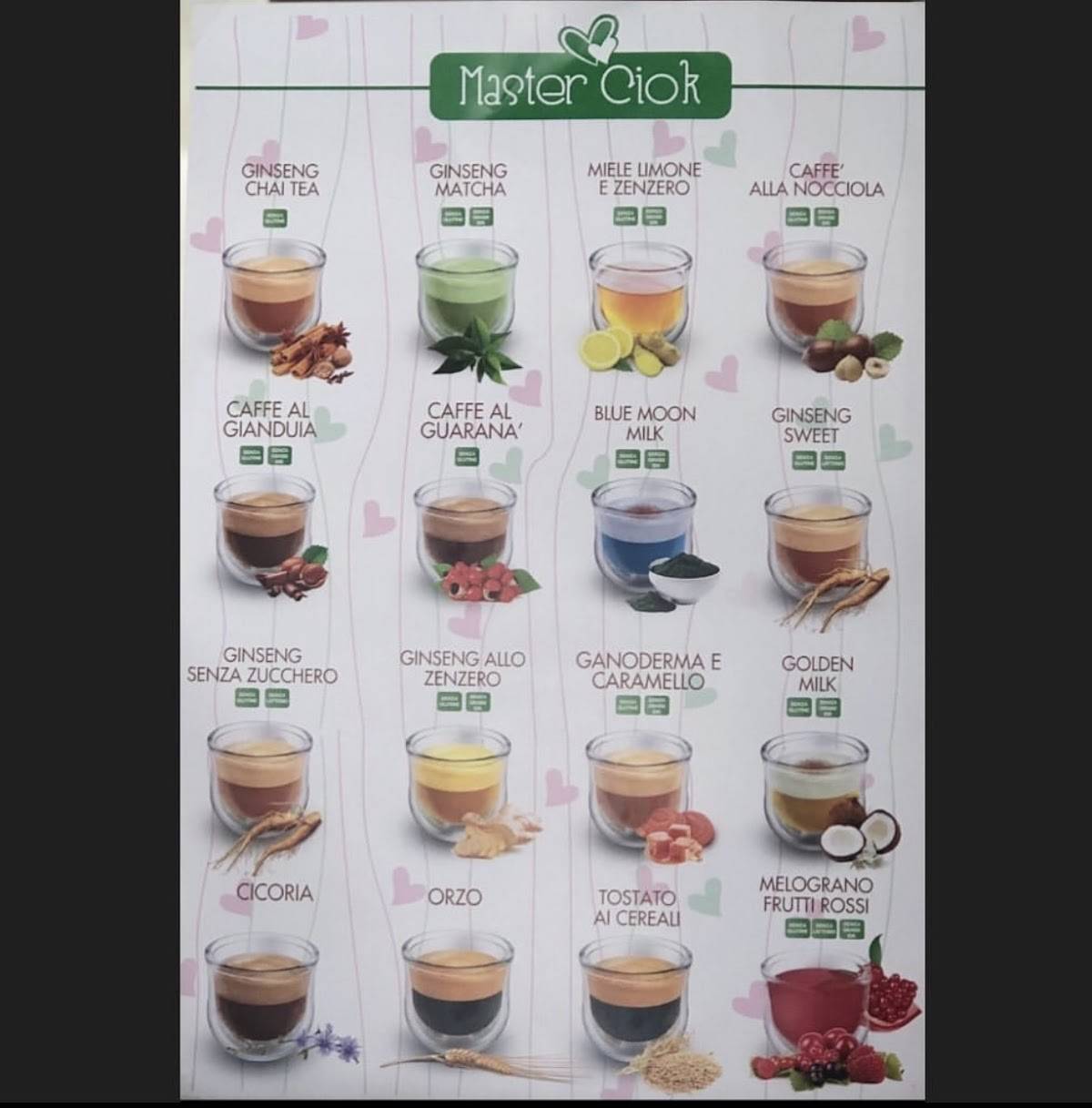 Caffè Roma меню