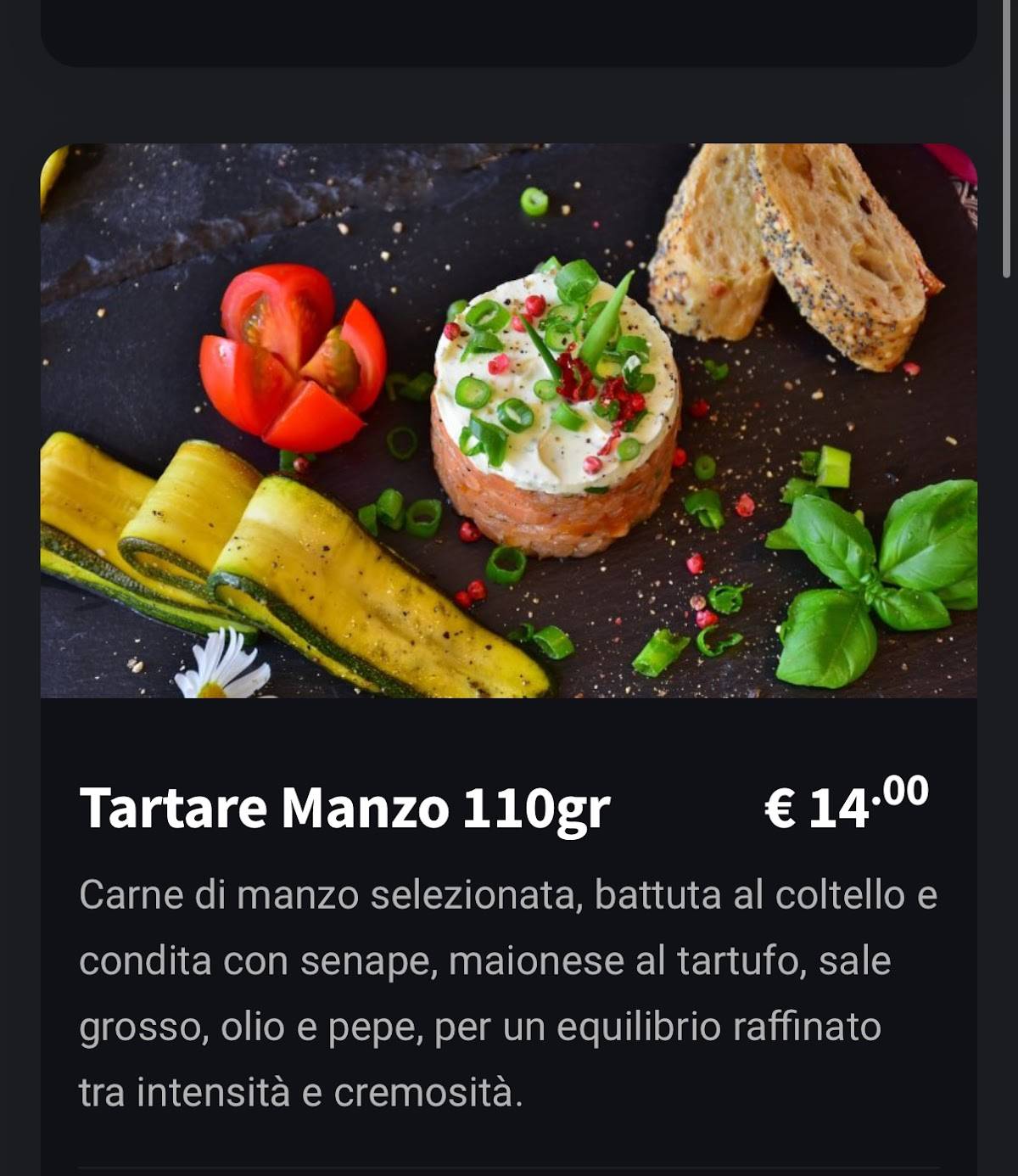 Caffè Giorgia меню