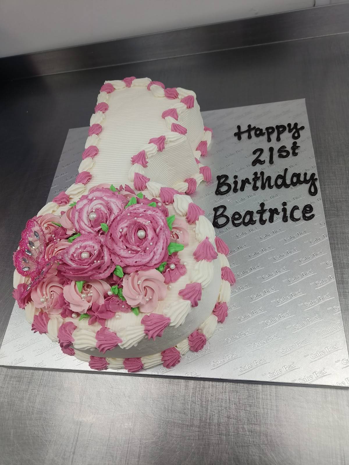 Cake Box Rugby меню