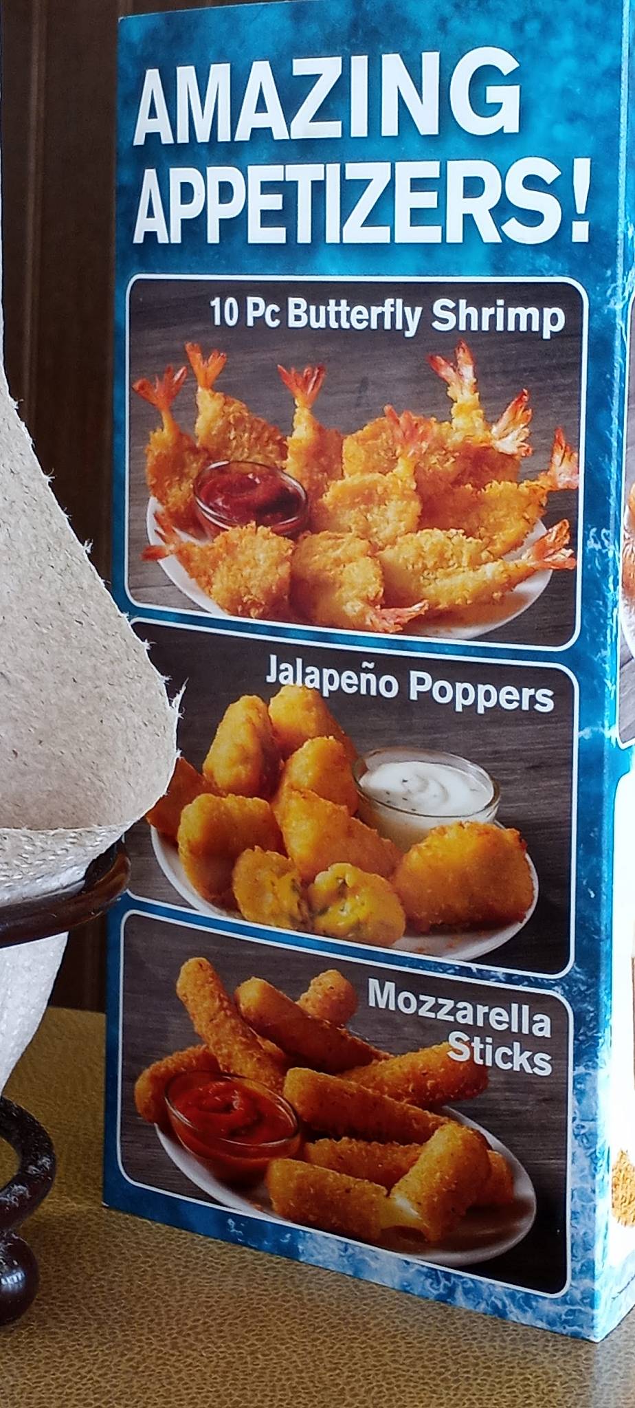 Captain D's меню