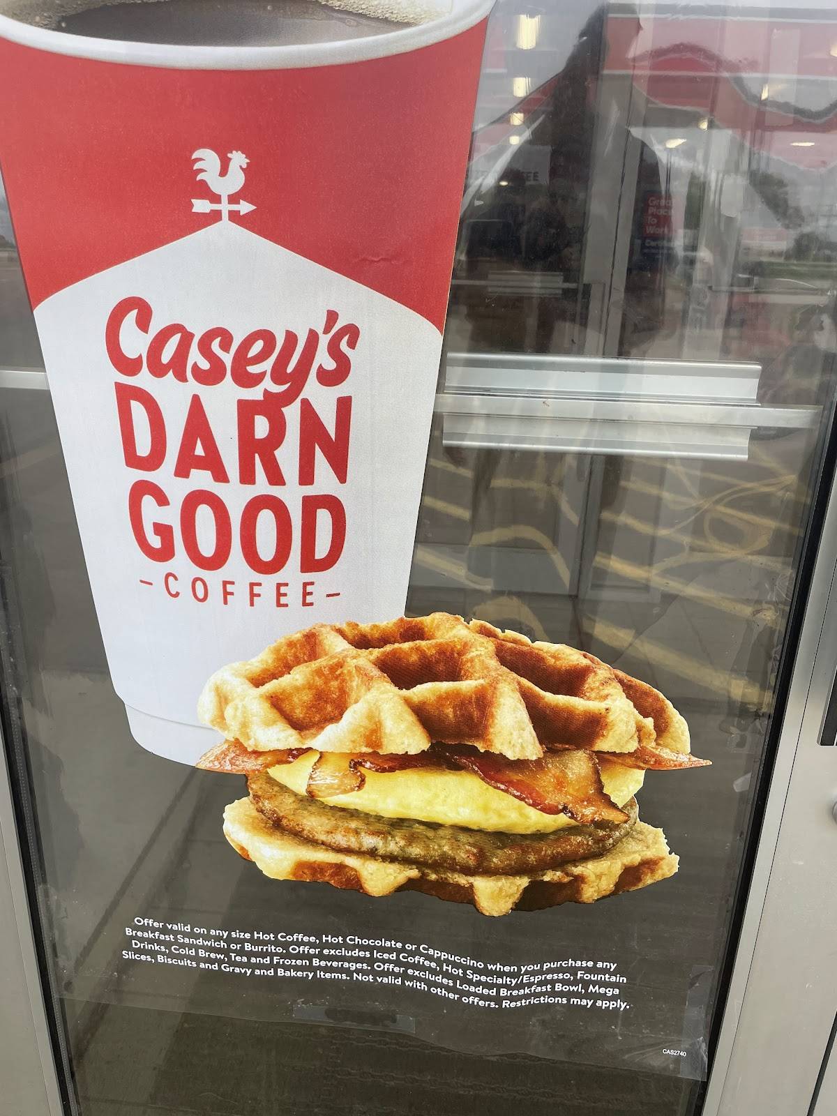 Casey's меню