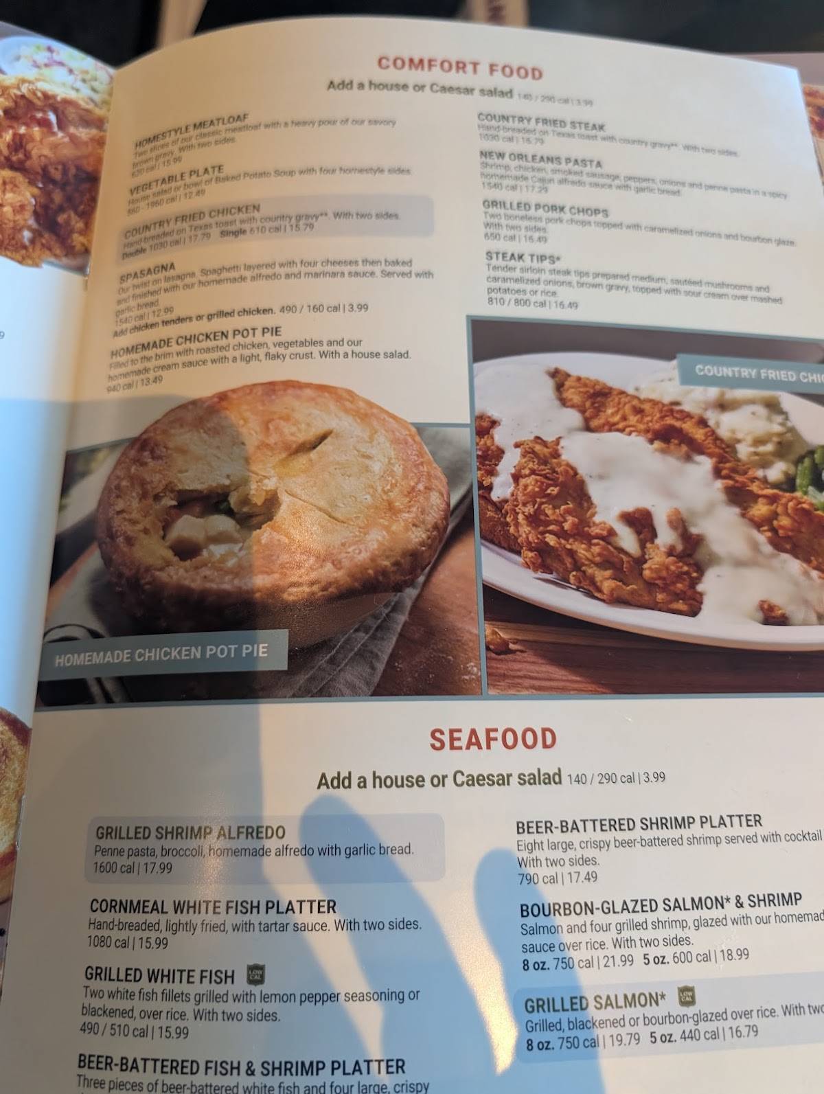 Cheddar's Scratch Kitchen меню