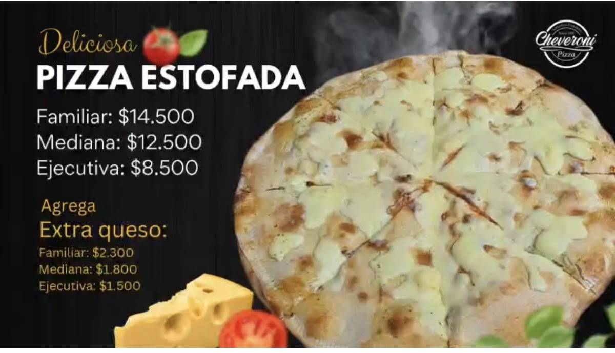 Cheveroni Pizza меню