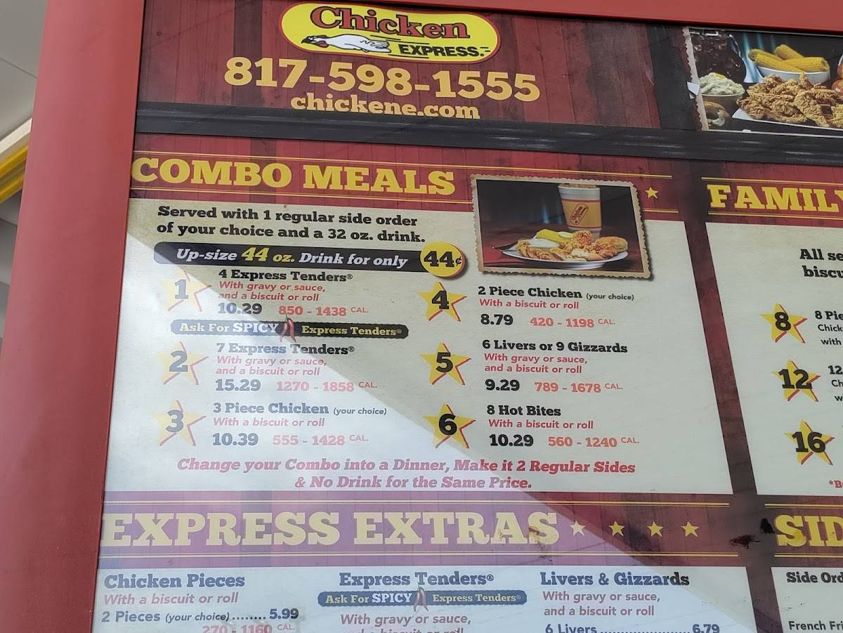 Chicken Express меню
