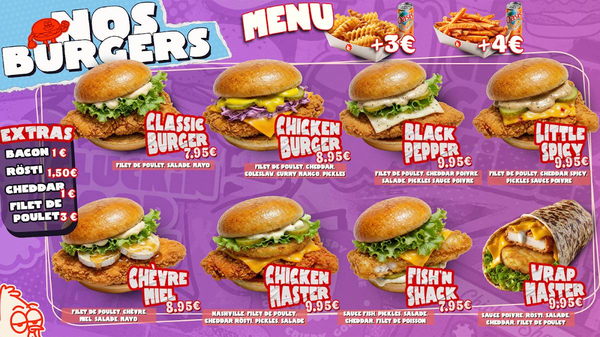Chicken Shack меню