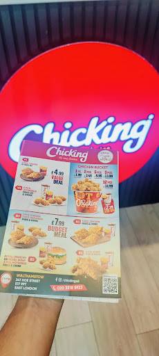 Chicking Walthamstow меню
