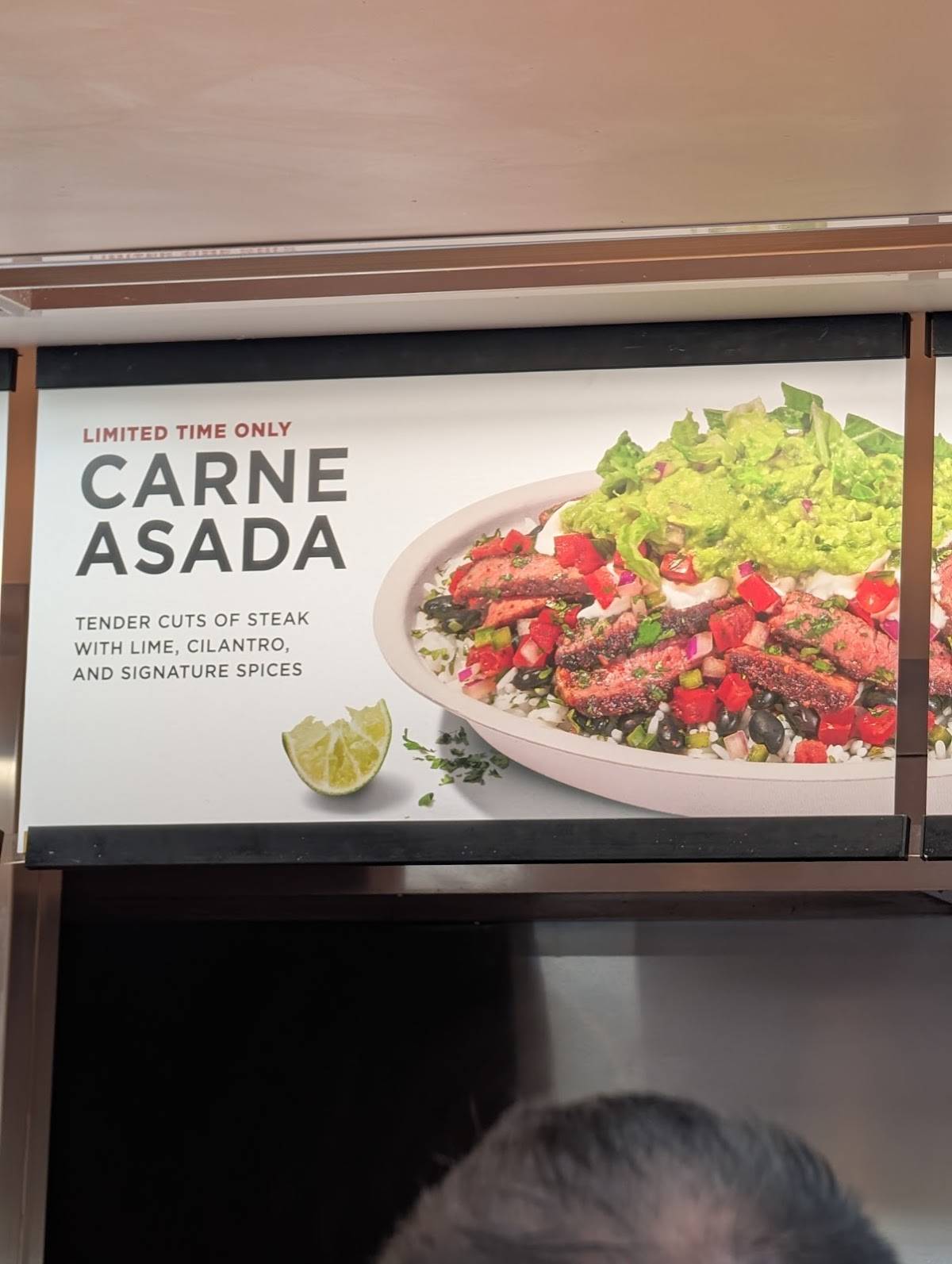 Chipotle Mexican Grill меню