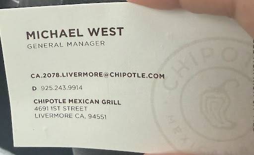 Chipotle Mexican Grill меню