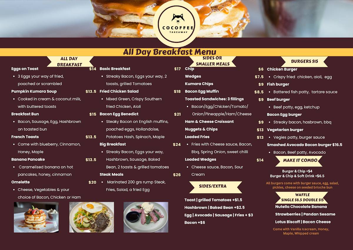 Cocoffee - Café & Vietnamese Cuisine меню