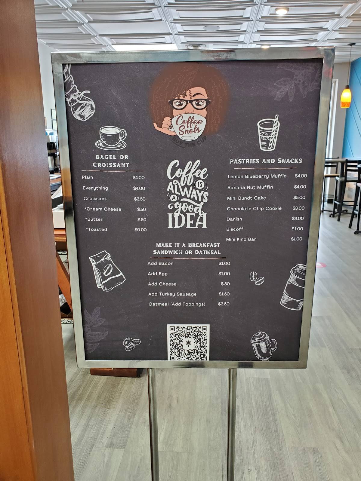 Coffee Snobs меню