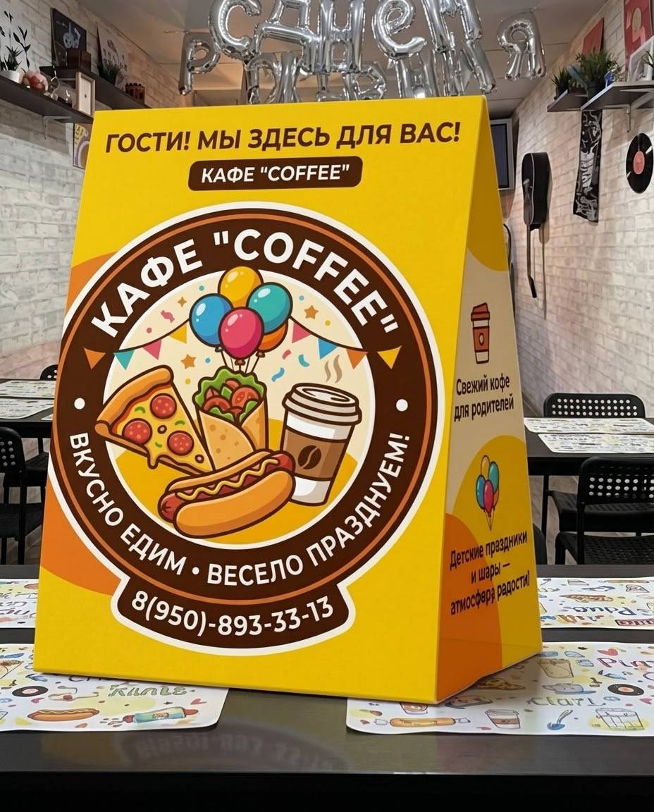 Coffee меню