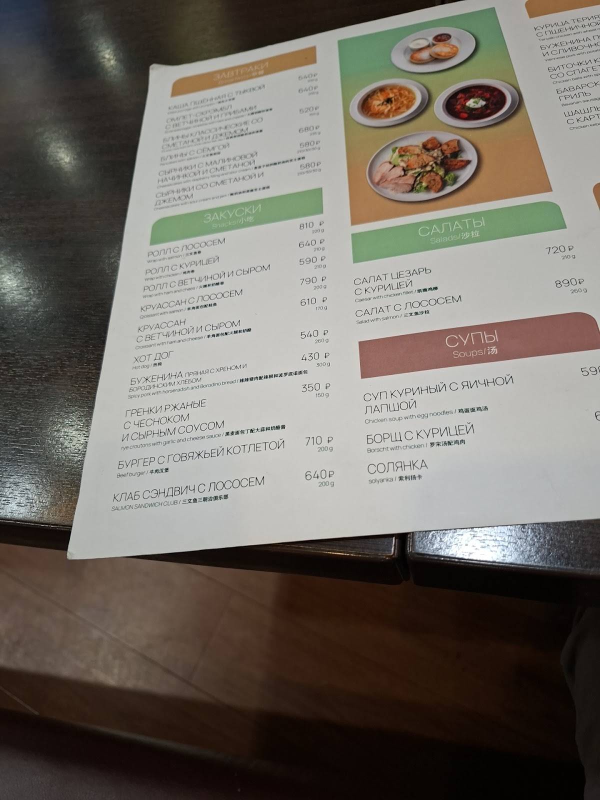 CoffeeShop Company меню
