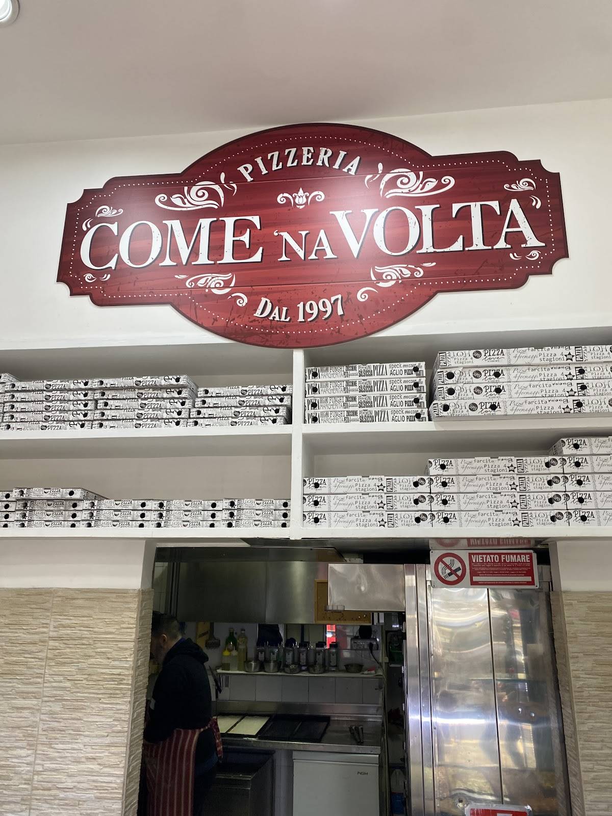 Come 'na volta меню