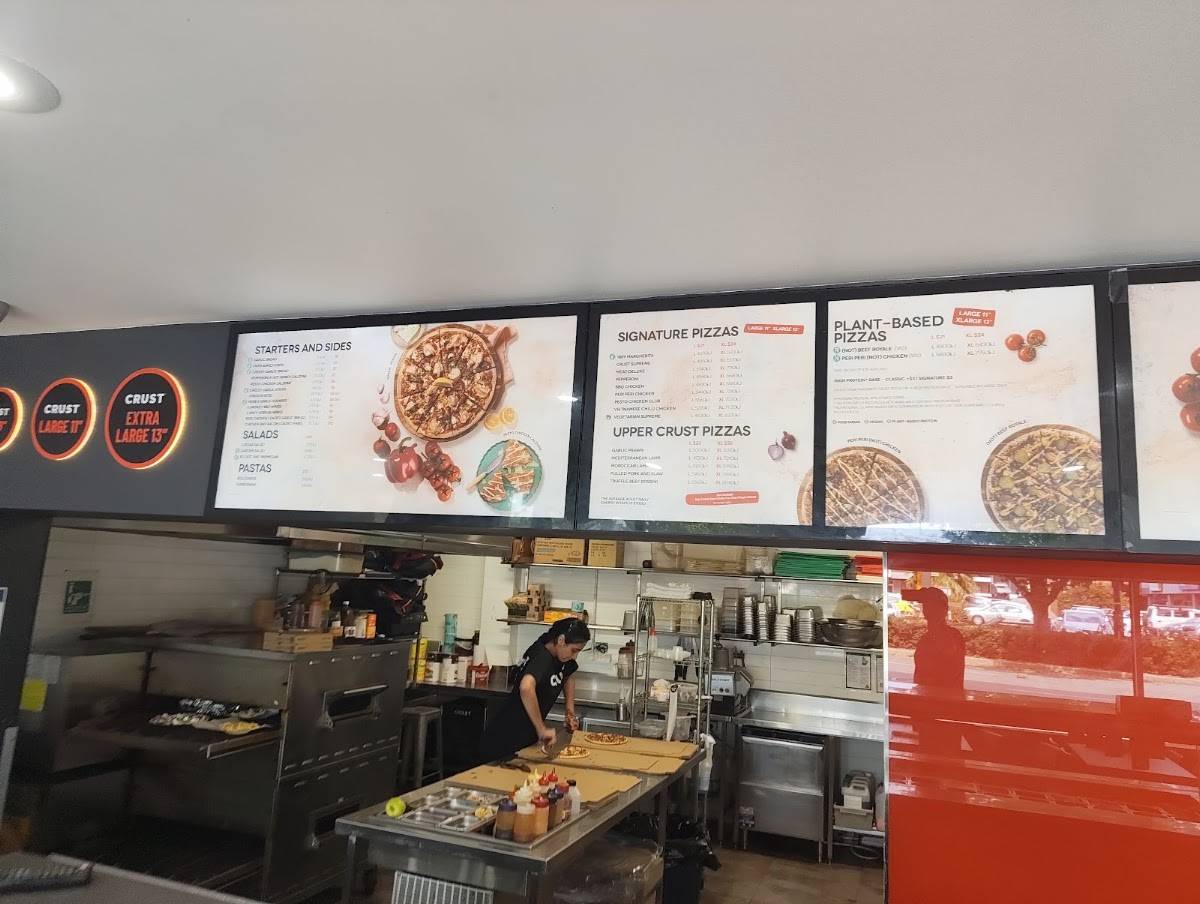 Crust Pizza Subiaco меню