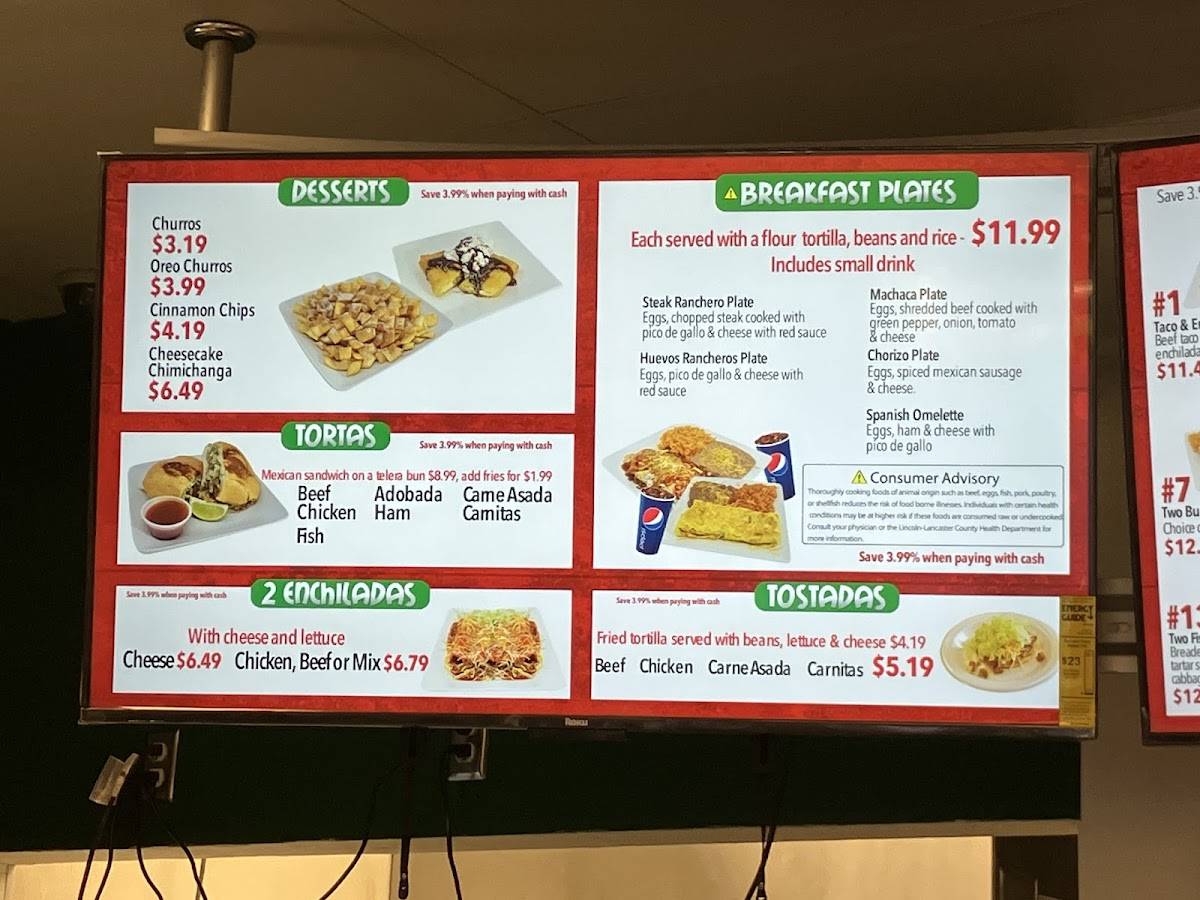 D'Leons Taco Rico меню