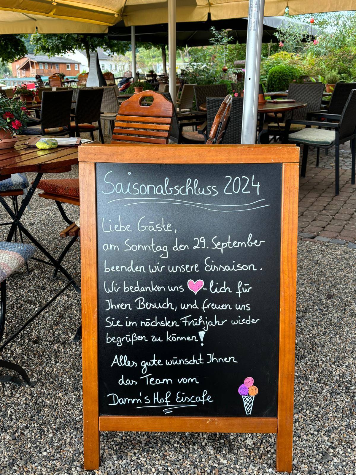 Damm’s Hof меню